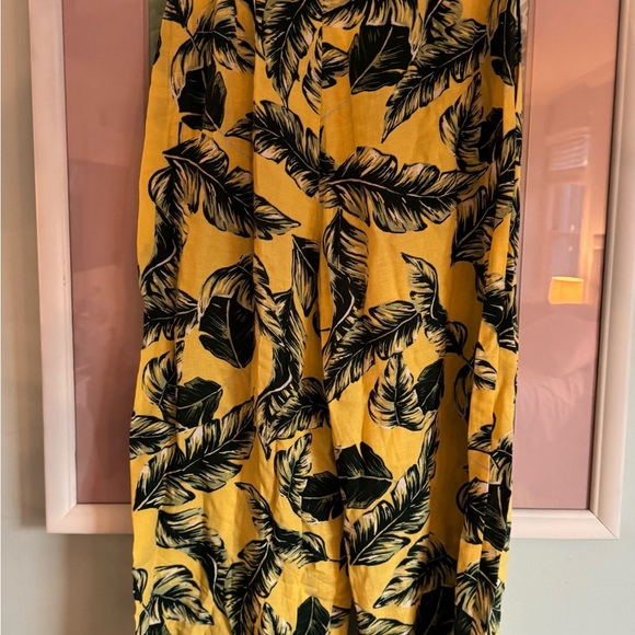 Stradivarius Tropical Yellow and Green Skirt - Picture 5 of 5